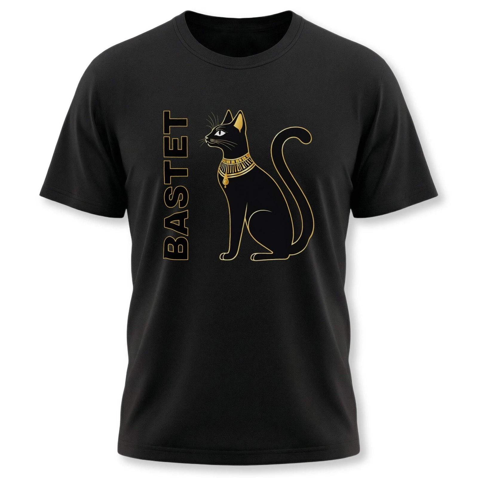 Bastet Cat Egyptian T-Shirt | Ancient Egypt Goddess Graphic Unisex Tee XXL