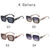 New Fashion Luxury Designer Sunglasses Women Rectangle Vintage Trendy Shades Glasses Outdoor Party UV Protection