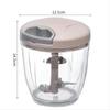Kitchen Garlic Pounder Manual Ginger Garlic Mud Splasher Multifunctional Vegetable Cutter Handheld Meat Grinder