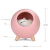 Creative LED Night Light Cute Cat Bluetooth Speaker Music Night Light Rechargeable Touch Sensing Bedroom Bedside Feeding Lamp