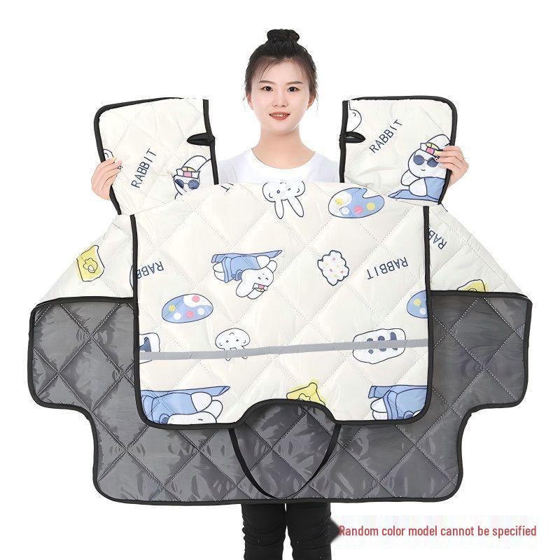 

Thickened Windproof Electric Car and Motorcycle Winter Windshield Cover