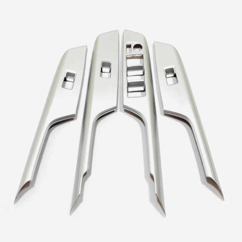 LHD RHD For Toyota Harrier Venza  21 23 2024 ABS Wood Car Window Lift Switch Panel Stickers Door  Inner Armrest Frame Cover