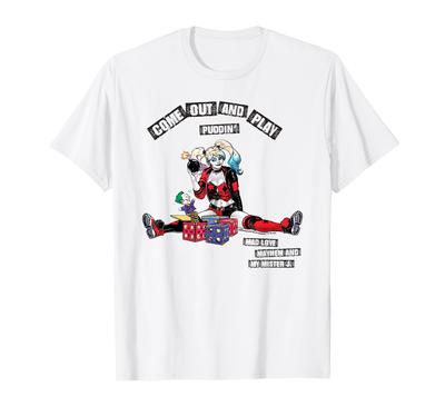 Batman Harley Quinn Come Out And Play T-Shirt