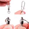 QISHUO Fishing Ball Bearing Bluefish Lure Quick 25 70kg High-Strength Swivels, Snaps, Eging, Ajing, Bass, Octopus, Snaps, Pieces,