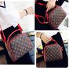Fashionable Retro Pu Leather Shoulder Bag With Elegant Lock Design For Women