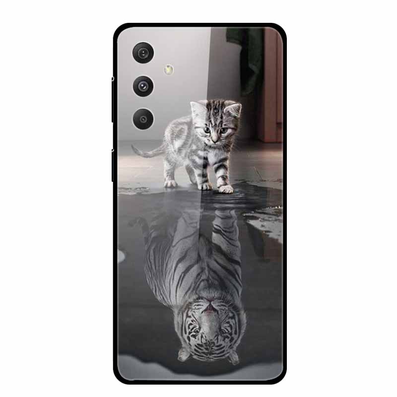 For Samsung Galaxy S25 Plus Case Hard Back Cover Tempered Glass Case For Samsung S25 Plus M55 A16 5G Phone Case Soft TPU Bumper