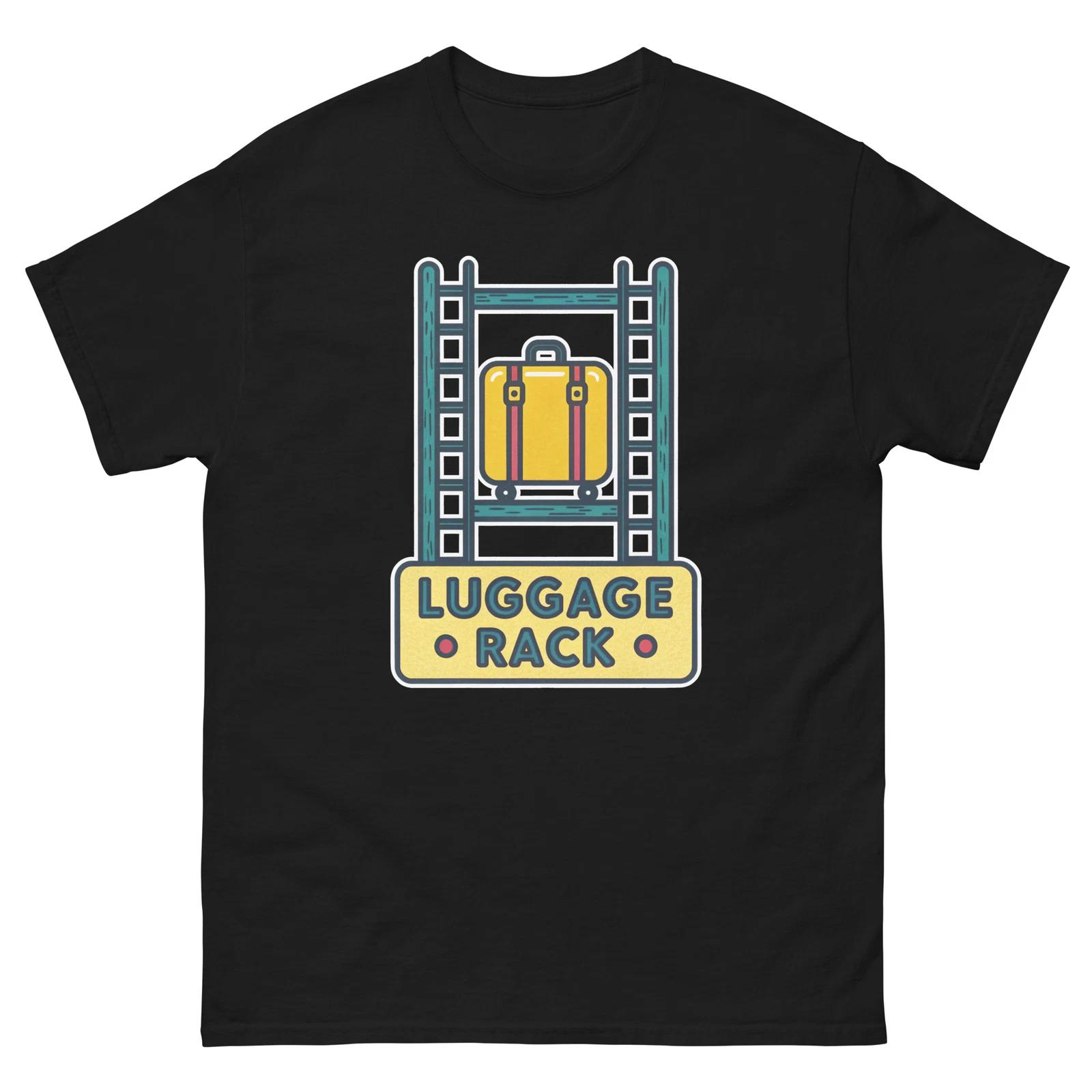 Багажная полка Гостиничный предмет Путешествие Мотель Футболка 2XL