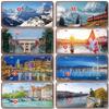 I Love Switzerland Poster License Plates Retro Alps Geneva Zurich Scenery Metal Tin Sign Cafe Living Room Home Wall Decor