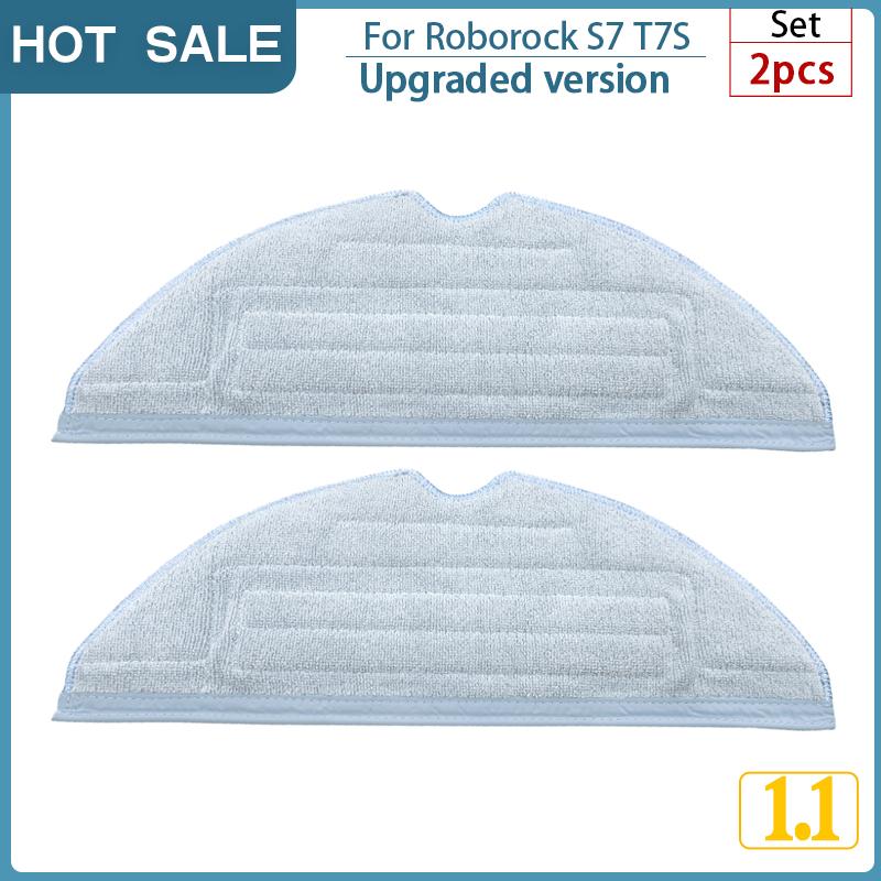 Paño para Mopa Roborock S7 MaxV Ultra / S7 Accesorios robot Aspirador lavable Limpieza Trapo Desechable Piezas de Repuesto