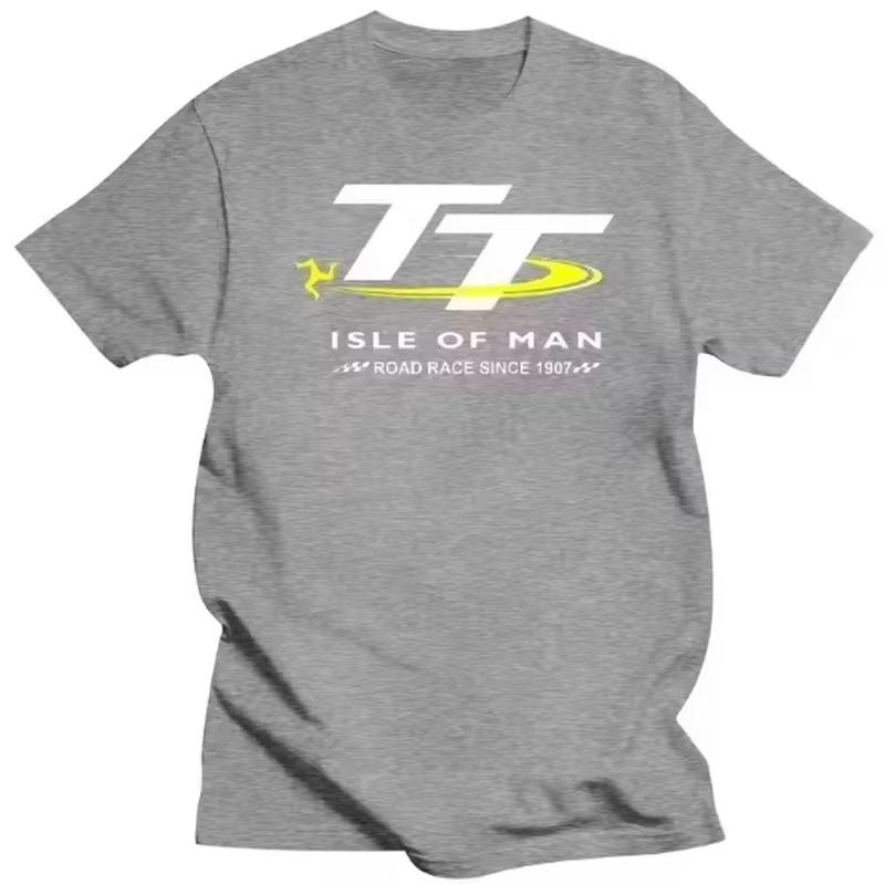 Isle of Man TT Competition Isle of Man Tshirt Mens and Womens Competition 7 Humorous Summer Pure Cotton Tshirt Top Novel New