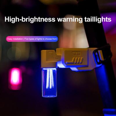 Bicycle Tail Light Waterproof 3 MTB Road USB Rechargeable Universal Modes Adjustable Mountain Bike Night