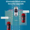 Sistema di monitoraggio dei punti ciechi dell'auto Obiettivo BSD Allarme luminoso Radar Sicurezza di guida Sensore ad ultrasuoni Assistente di distanza Strumento di cambio corsia
