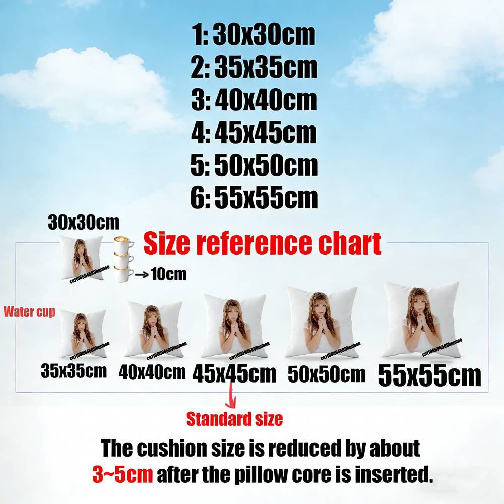 For American Singer B-Britney Spears Throw Pillow Case Sham 45X45Cm 35X35Cm Square Bedroom Pillowcase Cushion Cover
