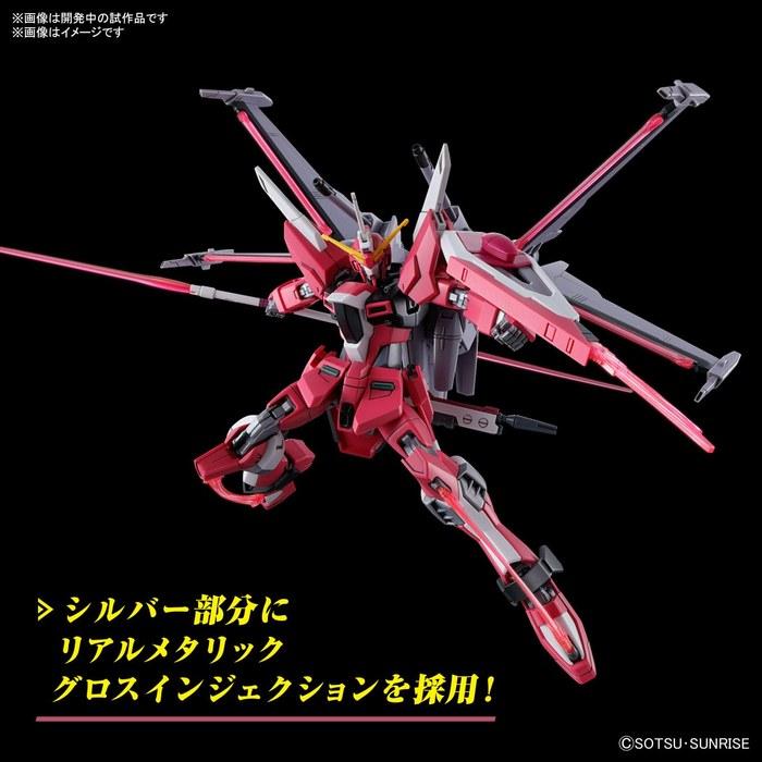 HG Mobile Suit Gundam SEED FREEDOM Infinite Justice Gundam II 1/144 Scale Color-Coded Plastic Model Multicolor