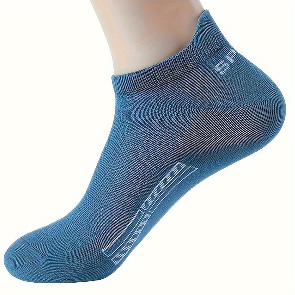 5/10 Pairs Men's Socks High Quality Women's Low Cut Round Neck Ankle Socks Sports Mesh Breathable Summer Autumn Men's Boat Socks