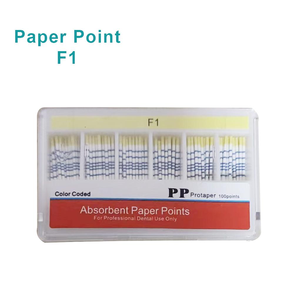 0.02 0.04 0.06 Dental Filling Material Dentist Product Root Canal Endodontic Paper Tips Dental Absorbent Paper Points