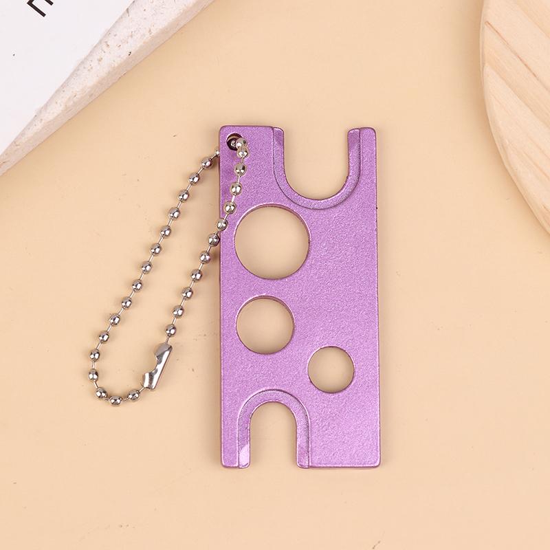Universal Eyelash Glue Caps Opener Metal Essential Oil Bottle Opener Replacement Bottle Mouth Head Anti-Blocking Eyelash Tool