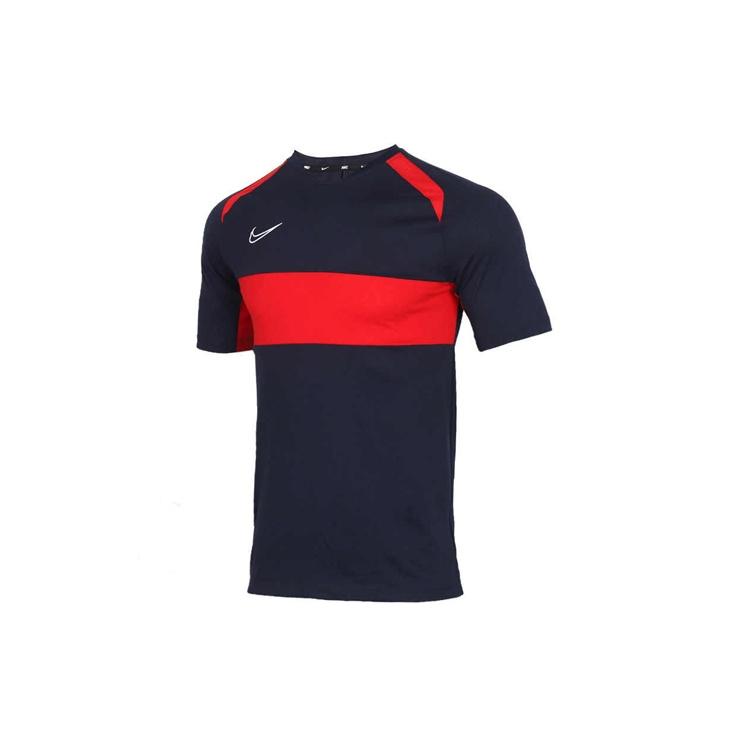 Nike Academy Training T-Shirt  Navy Red  Men s BQ7353-452 XS