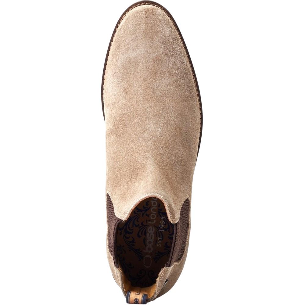 Base London Mens Virgil Leather Chelsea Boots