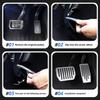 Per Tesla Model Y Juniper 2026 2026 Pedali Poggia Piede Antiscivolo Acceleratore Freno Rest Performance Copri Tappetini in Alluminio
