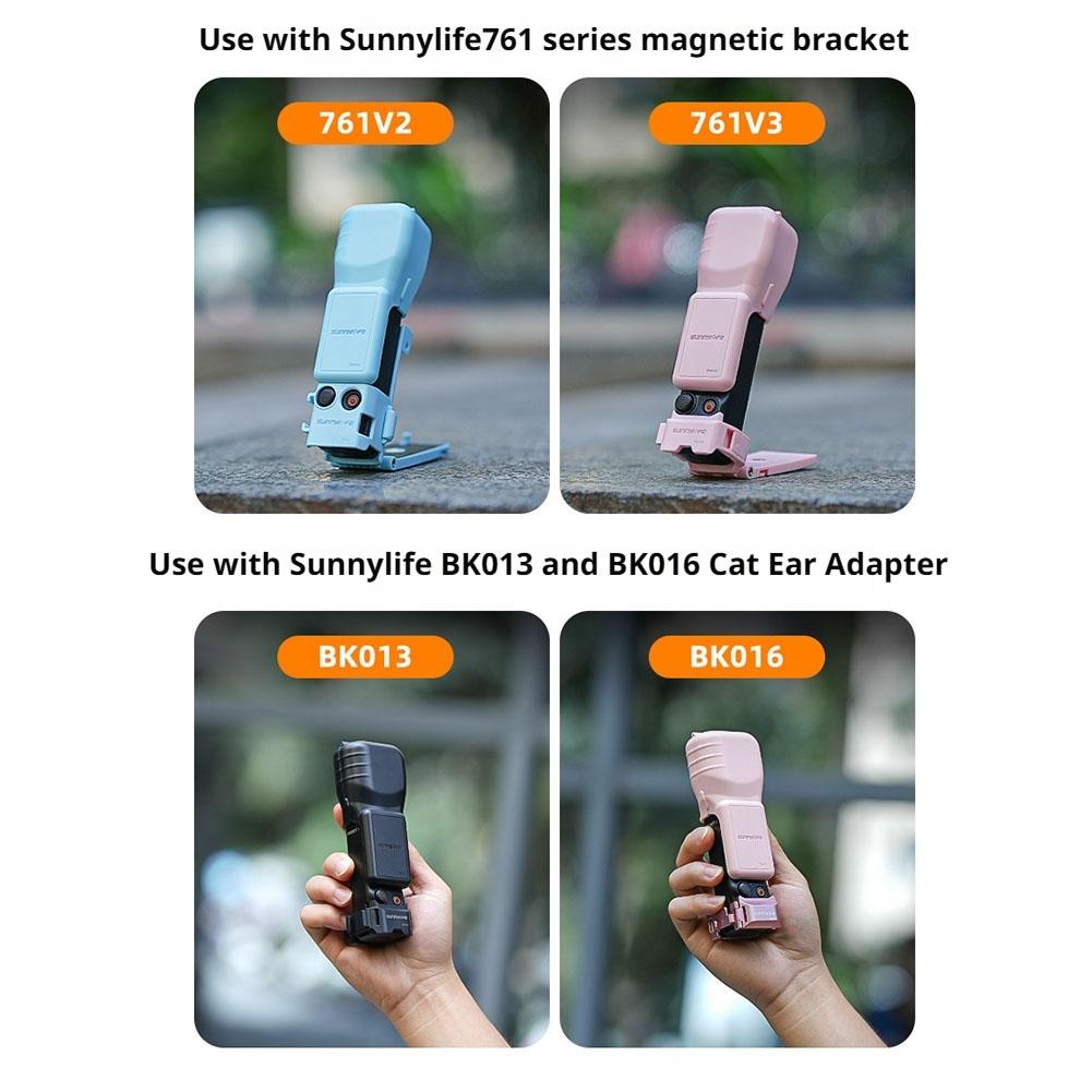 For DJI Osmo Pocket 3 Protective Case Anti-scratch Camera Gimbal Lens Cap Screen Scratch-resistant Cove Protective Shell Case