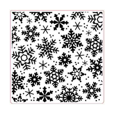 Snowflake Textured Embossing Folder Paper Craft Embossing Templates Stencils for Card Making Scrapbooking Photo Album