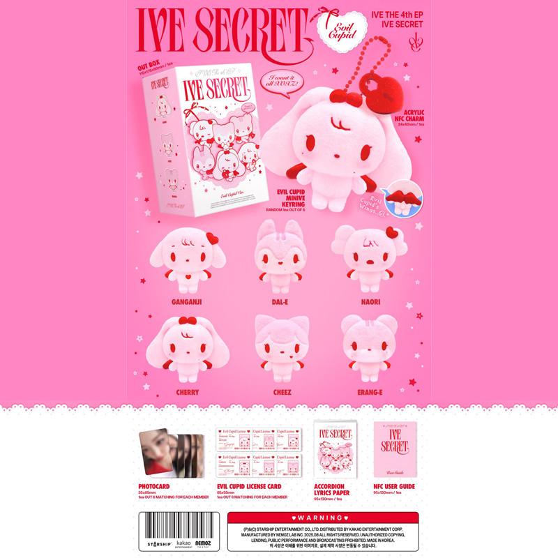 IVE – THE 4th EP [IVE SECRET] (EVIL CUPID Ver. / PLATFORM / LIMITED)