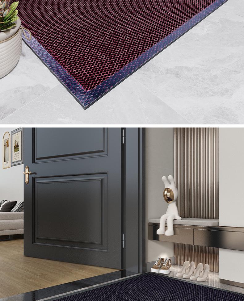 Luxusní protiskluzová elastická vstupní rohožka - Silná, odolná proti opotřebení a nečistotám pro domácí i venkovní použití