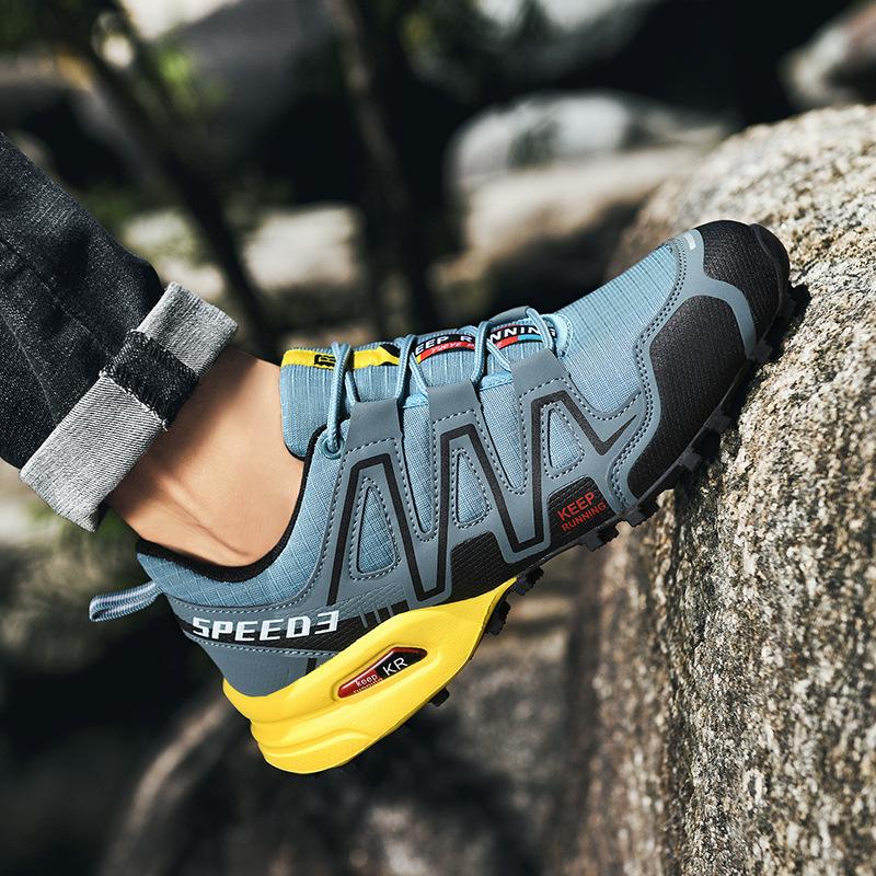 2025 New Manufacturer 2025 Outdoor Hiking Low-top Spring and Autumn Breathable Large-size Men's Mountaineering Shoes Sports Shoes