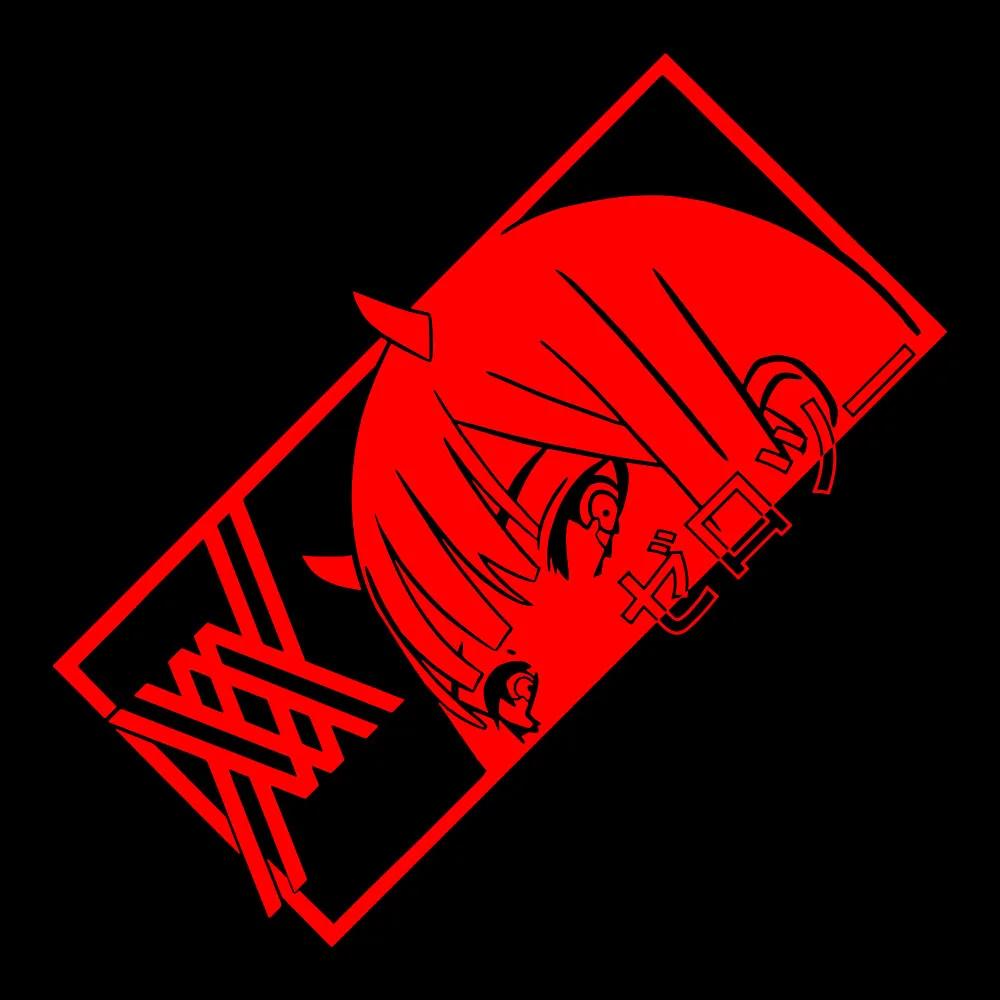 Adesivi in Vinile per Auto Impermeabili Design Anime per Paraurti Finestrino Posteriore Parabrezza Portiera Decorazione Auto