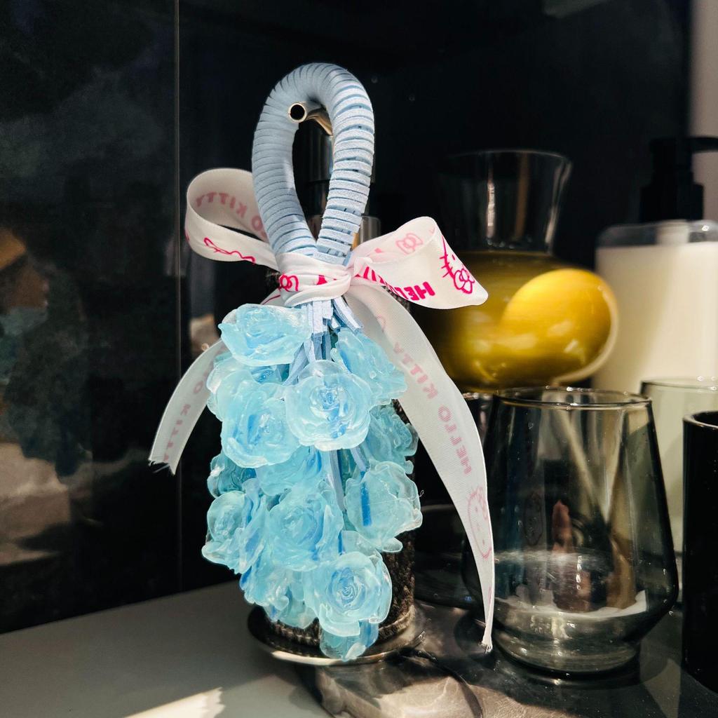 Crystal Rose Scented Grape Bunch Handmade Soap: Long-Lasting Home Fragrance & Hand Wash Souvenir