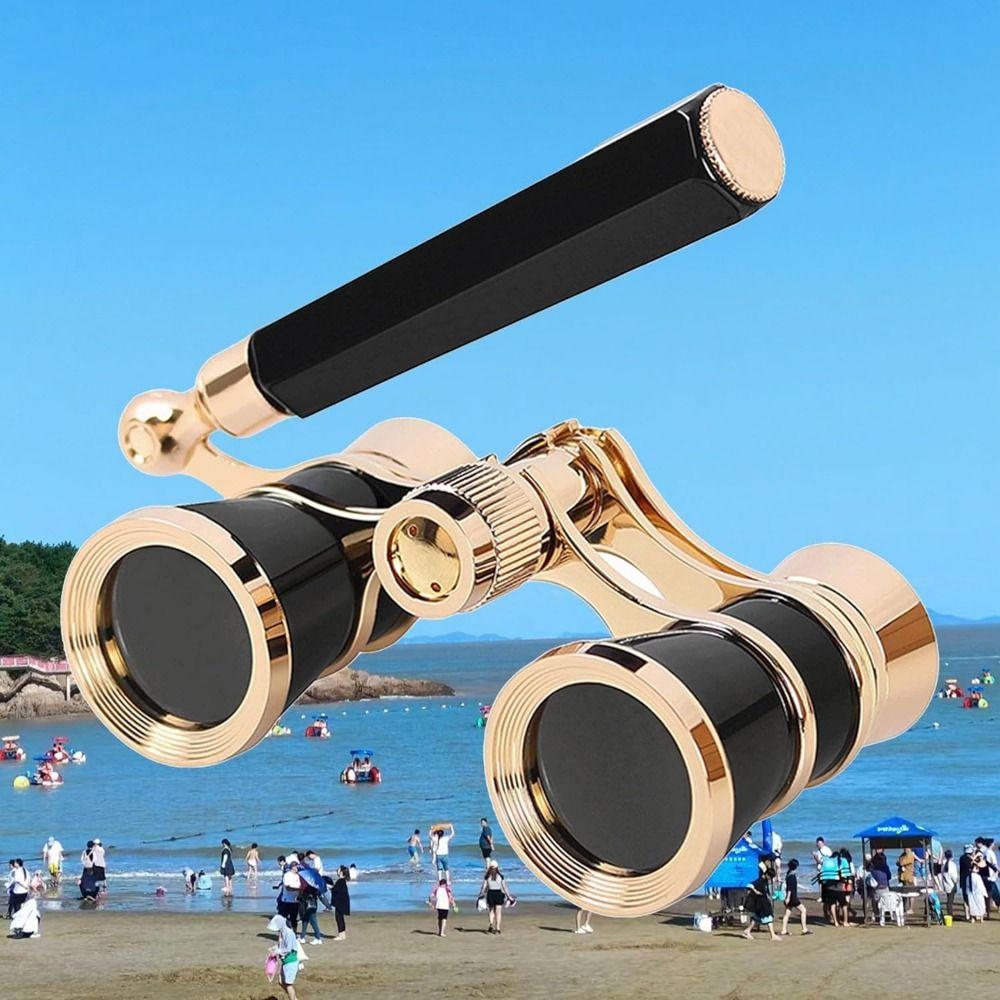 Vintage Opera Glasses Optical BK9 Pocket Binoculars Lightweight Musical Concert Telescope  Theater