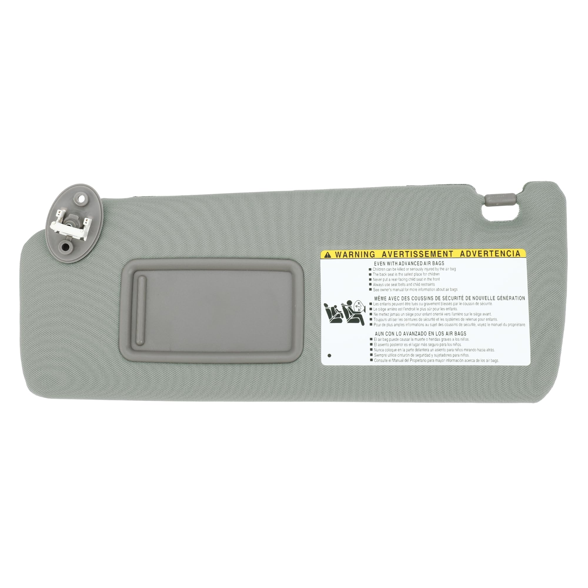 

Сборка солнцезащитного козырька Motoforti для Toyota 4Runner 2010-2023, Пластик, Стекло и Ткань, Серый, Блокирует солнечный свет, Номер детали 74320-35A91-B1