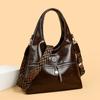 Tote Bag Simple and Stylish Shoulder Bag High-grade Soft Leather Pu Light Luxury Handbag