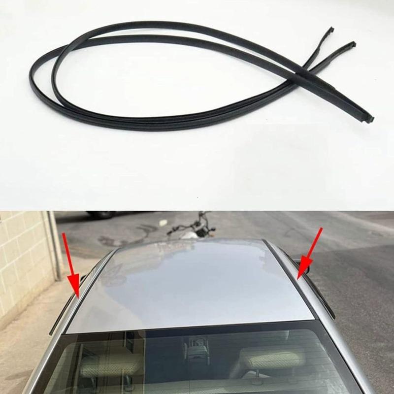 1PC Joint d'étanchéité en caoutchouc pour toit, moulure latérale 75552-0D082 pour Toyota Yaris Hatchback 2014-2018, bande de garniture