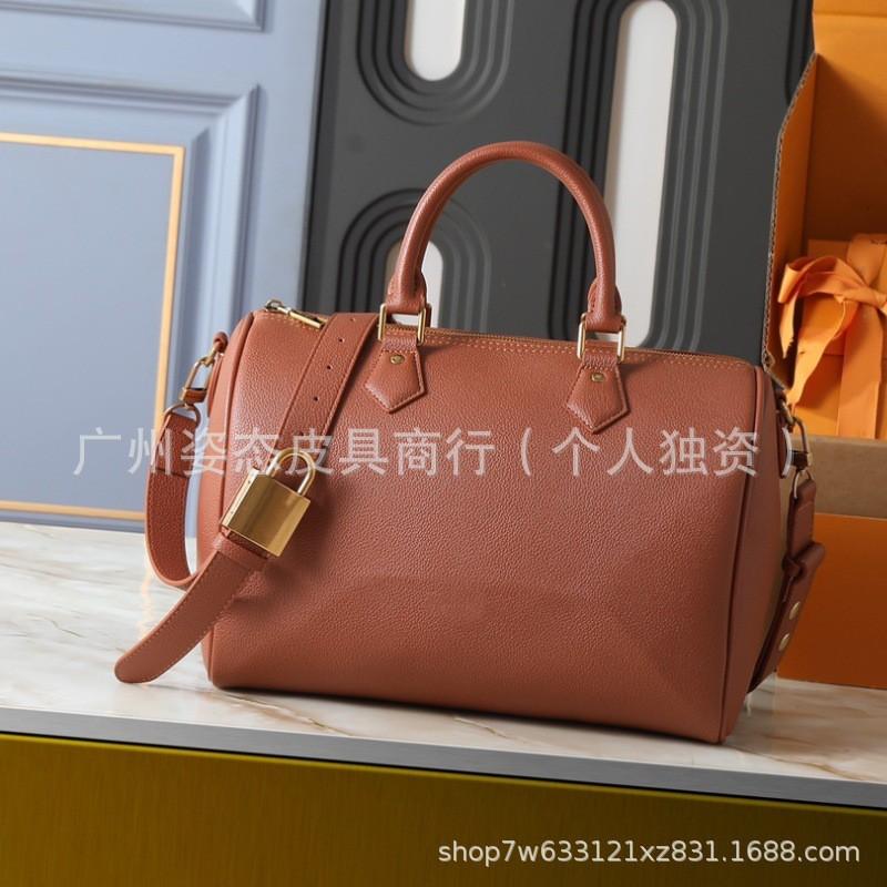 Womens Premium Faux Leather Boston Bag