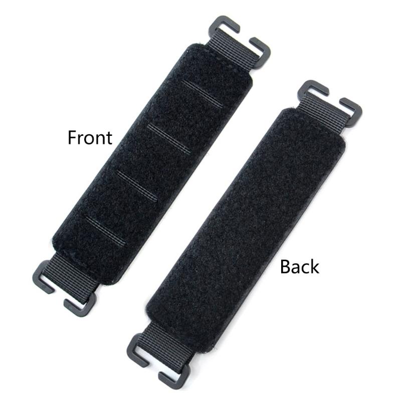 4Pcs Tactically Patches Panel Patches Display Board Identity Patches Badge Pad Adapter for Hunting Vest Backpacks