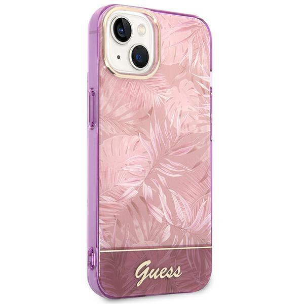 Guess Guhcp14Mhgjghp Iphone 14 Plus / 15 Plus 6.7 Różowy/Pink Hardcase Jungle Collection
