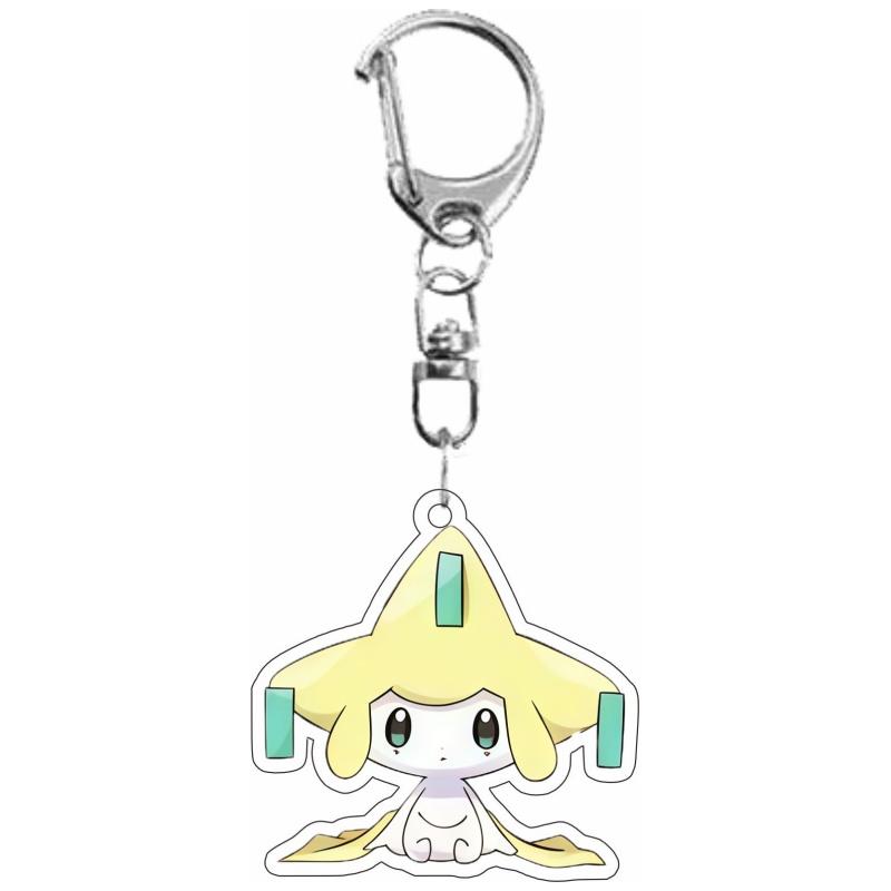 Anime Cartoons Acrylic Keychain for Hoopa Diancie Marshadow Self-Made Acrylic Key Chain Pendant Acrylic Bag Pendant Toy Gifts