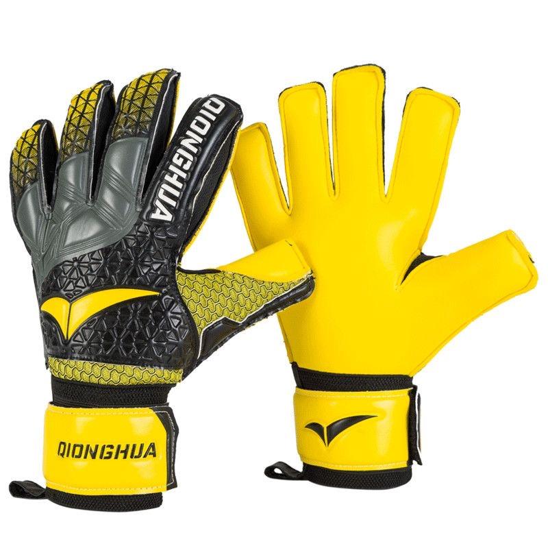 4 мм латексные вратарские перчатки, защита пальцев, утолщенные футбольные вратарские перчатки, профессиональные футбольные вратарские перчатки 6