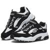 (GS) Skechers Stamina 'Black White' Kids' 98170L-BKW
