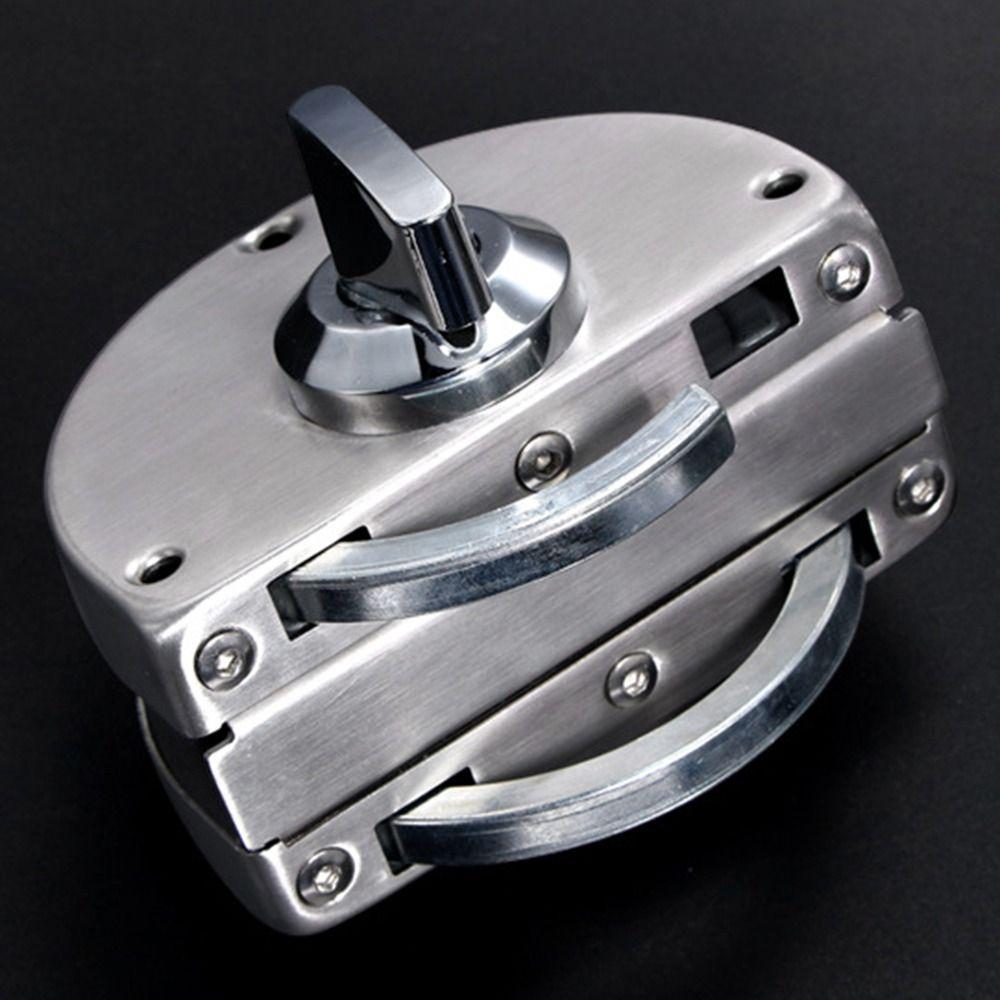 No Need Drilling Office Glass Door Lock 13-18mm Room Door Locks Glass Display Cabinet Locks  Shop