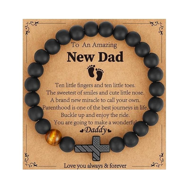 JYL TS Bracelet  Men's American Flag Cross Eye Boosts Patriotism & Luck