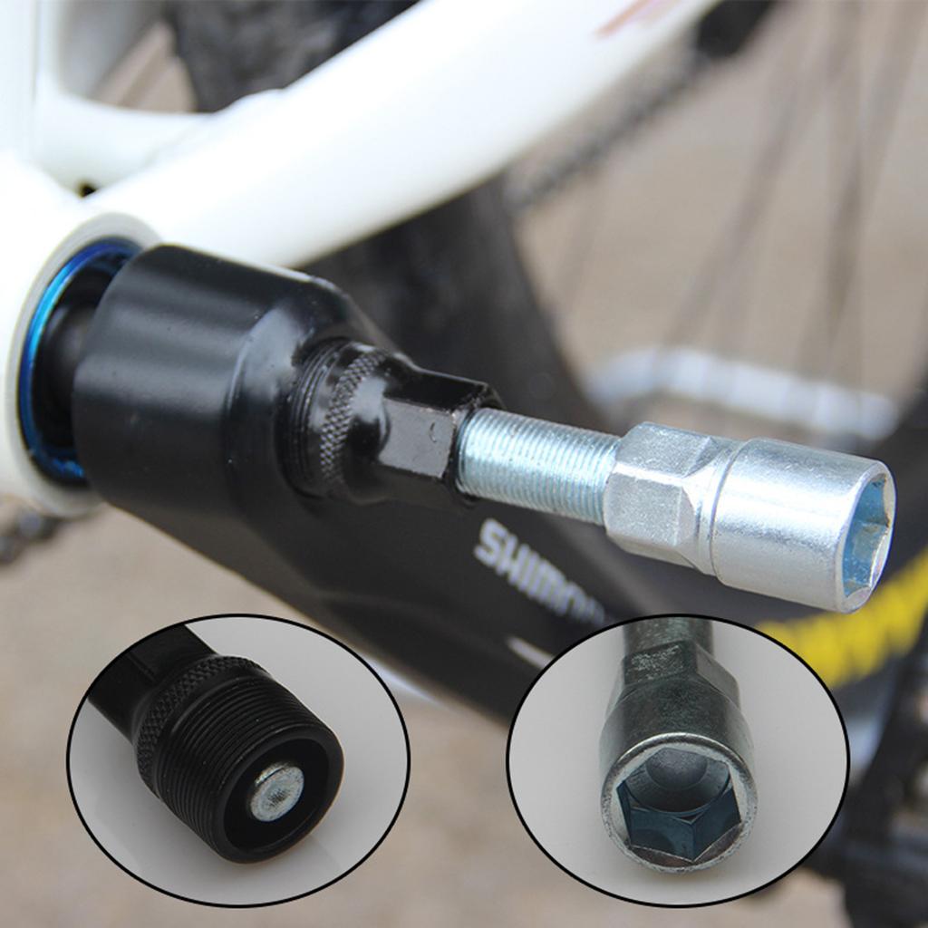 Industrial Crank Arm Puller Power Bottom Bracket Tool with Removable Head for Bicycle Bottom Bracket