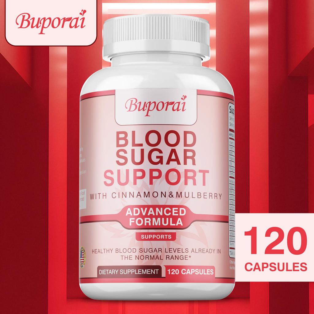 Blood Sugar Support - Cardiovascular Health, Glucose Control & Blood Regulator