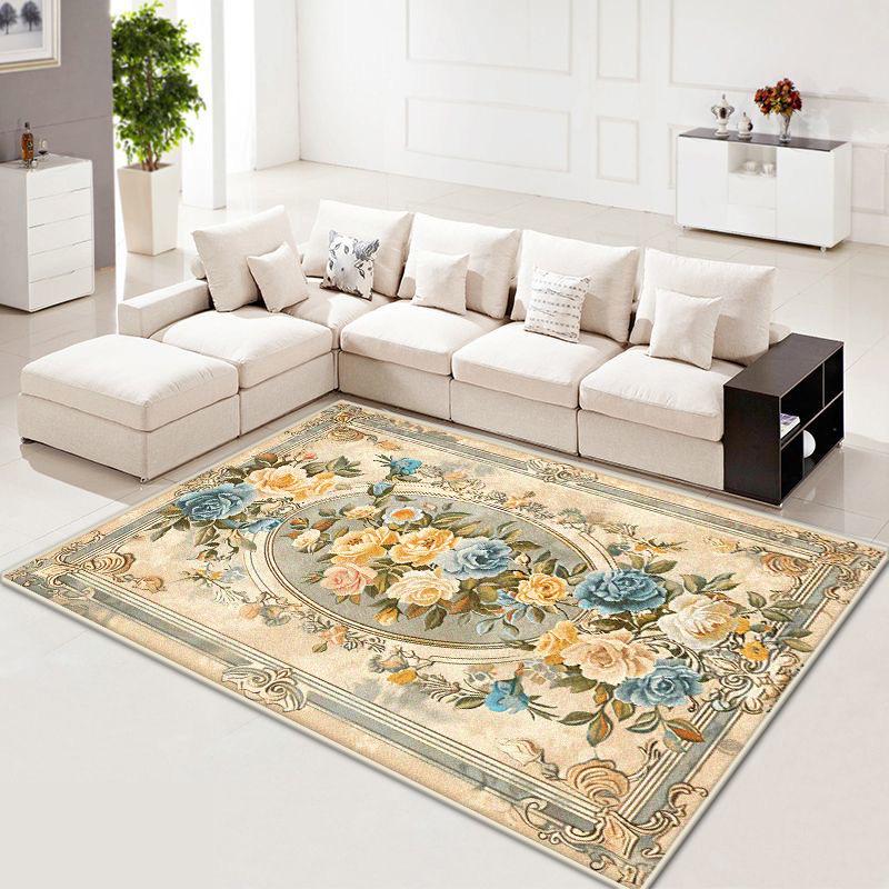 Covor de lux pentru living, stil nordic, decor retro, zonă canapea acasă, covoare mari, dormitor, noptieră, antiderapant, moale, covorașe de podea