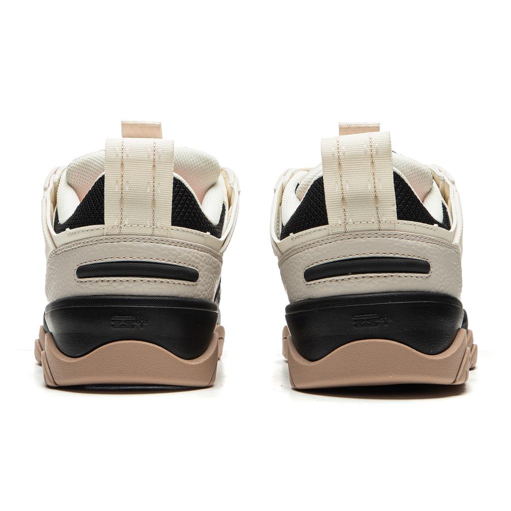 Li Ning Journey 2.0 V2 Casual Fashion Versatile Thick Sole Slimming Bread Shoes Non-Slip Shock Absorbing Height Increasing Low-Top Sneakers AGCU362-1