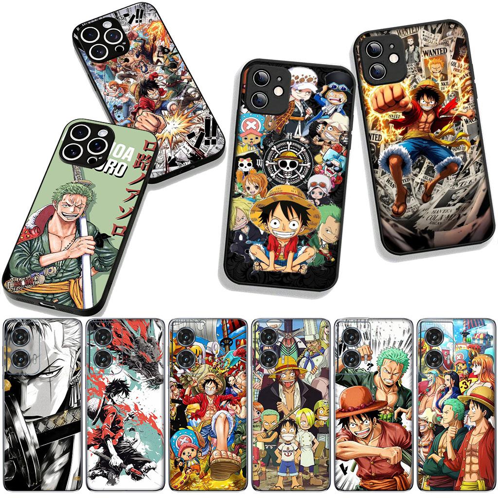 Cover for Apple iPhone 16 15 14 Plus 13 12 Mini 17 Pro Max + ProMax 16E Air 16+ 15+ Phone Case Luffy One Piece Roronoa Zoro