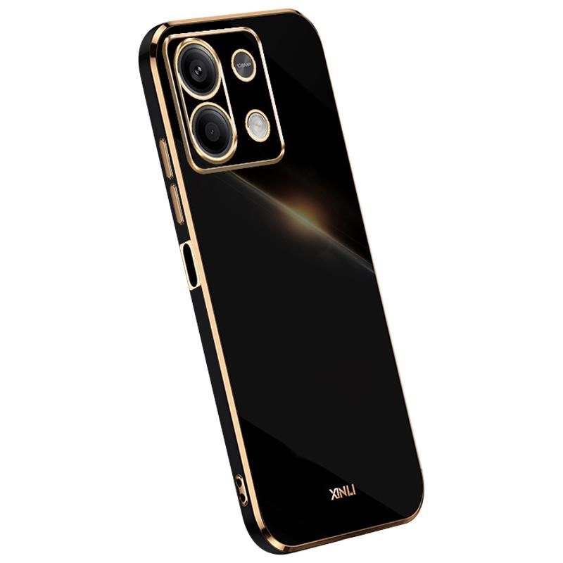 

XINLI For Xiaomi Redmi Note 13 5G Case Electroplating TPU Shockproof Phone Cover Protector C