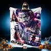 Zombie Horror Character Pattern Blanket, Cozy Blanket for All-Season Comfort On Sofas, Beds, Office, Car, Camping and Travel